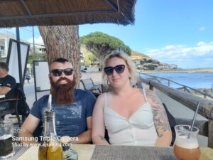 Lewis and Caitlin, Cala Gonone 2021, Sardinia